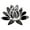 Black, variant on Xoxingysm Wall Stickers 3D Mirror Wall Sticker Multicolor Flower Decal Home Room Art-Murals Decor, 1X Wall Sticker