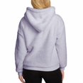 thumbnail image 3 of LukkaLux Womens Fleece Lined Funnel Neck With Buttons Hoodie, 3 of 3