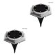 thumbnail image 4 of Advancent Luz LED Solar para exteriores, Control de luz inteligente, luz de césped, resistente al agua y duradera, luz de jardín, iluminación No.01 2piezas Advancent CBP179097, 4 of 6