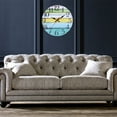 thumbnail image 4 of Decorative Round Wall Clock Arabic Numerals Wall Clock Ticking Quartz Movement Decorative Clock, 4 of 9