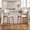 Wood Grain Color, variant on JERBOR Bar Stools Set of 2, Counter Height Bar Stools Upholstered Counter Stools Modern Barstools with Metal Legs for Kitchen Island Dining Room, Beige