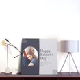 thumbnail image 2 of Custom Canvas Prints Gray And Blue Modern Happy Father's Day Personalized Photo Image Collage DIY Framed Kit Wall Art Picture Room Decor 18x18 inch, 2 of 7