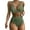 Army Green, variant on Tbopshirt Bikinis for Women,Womens Bathing Suits,Fashion Women's Sleeveless Solid Bikini Set Swimsuit Push-up Padded Swimwear Swimsuit Beachwear,Womens Swimsuits