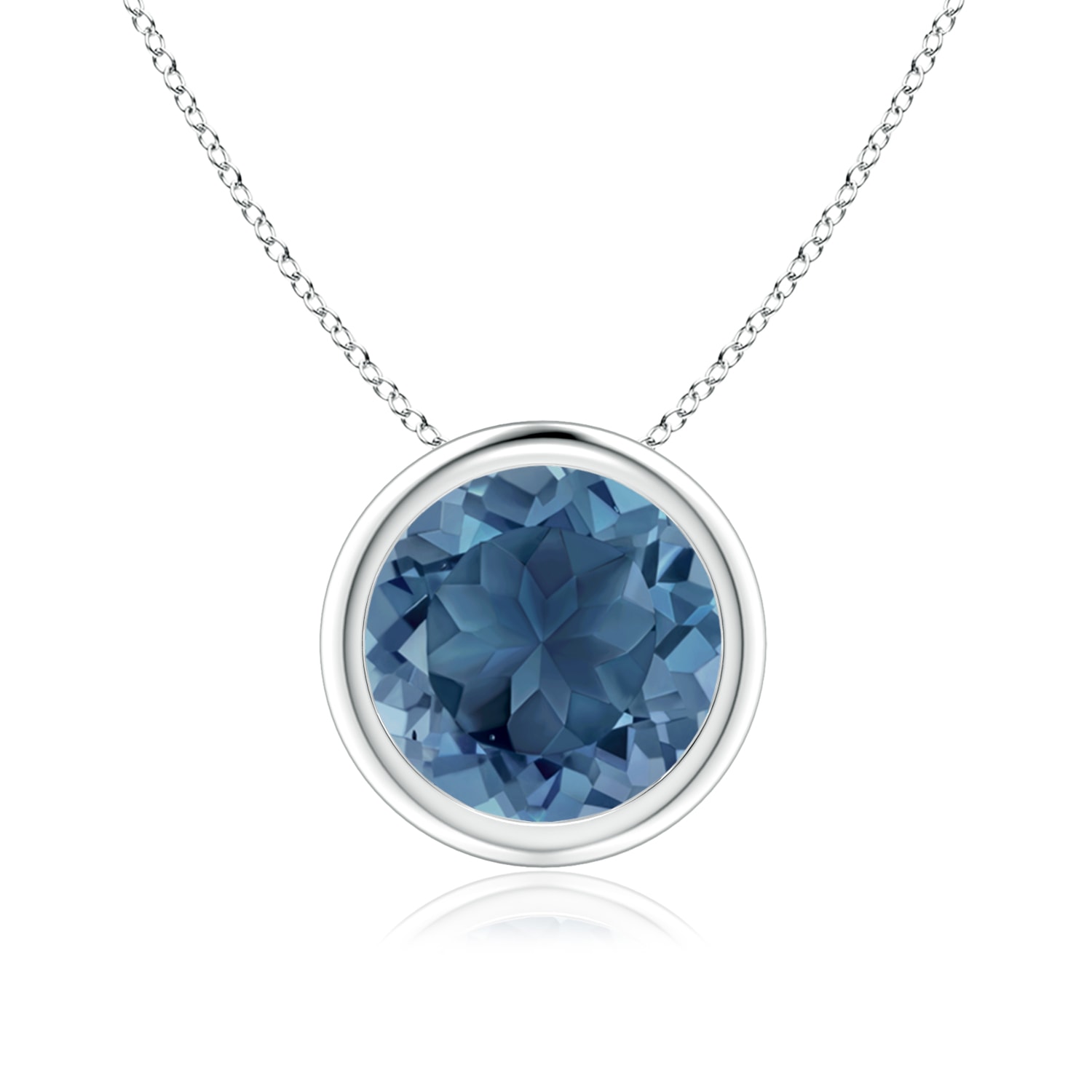 2.35 ct. London Blue Topaz Pendant 