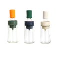 thumbnail image 5 of Fasiaou Dispenser with Brush - Glass Olive Oil Dispenser for Kitchen, 2 IN 1 Oil Dispenser Bottle with Silicone Basting Brush for Cooking Vinegar Sauce BBQ Grill Frying,Green, 5 of 6
