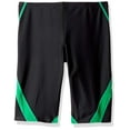 thumbnail image 2 of TYR Alliance Splice Jammer Swimsuit, Black/Green, Size 38, 2 of 3