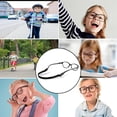 thumbnail image 7 of Adjustable Sports Glasses Straps,4 Pcs Child Glasses Elastic Bands,Eyeglasses Holder Straps,No Tail Eyeglass Straps for Child,Toddler Eyewear Retainers for Boys and Girls (Black), 7 of 7