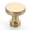 Brushed Brass, variant on 10 Pack Champagne Bronze Kitchen Cabinet Knobs and Pulls - Single Hole Round Gold Drawer Knobs for Bathroom Cabinets K0012