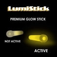 thumbnail image 7 of 5Pcs Yellow Hanging Glow Sticks - Glow In Dark, Hanging Loop, 8 Inch Length, 5 Pack, Yellow Color, Lightweight, Easy To Use - For Parties, Festivals, Halloween, Christmas,, 7 of 7