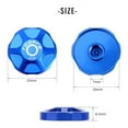 thumbnail image 3 of Front Fork Shock Absorption Shoulder Gas Caps Bicycle Fork Cover Air Fork Cover MTB Fork Cap Nozzle Cover BLUE, 3 of 8
