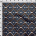 thumbnail image 3 of oneOone Cotton Flex Fabric Swirl Ikat Print Fabric BTY 40 Inch Wide, 3 of 4
