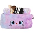 thumbnail image 5 of Estuche para lápices con diseño de gato, suave y moderno, con cremallera suave, colores degradados, organizador de lápices de gran capacidad para almacenamiento de papelería escolar, 5 of 5