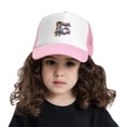 thumbnail image 2 of PAYOHTO Kids Cool Tiger Graffiti Baseball Hat Back Adjustable Mesh Breathable Hats Pink Trucker Cap Outdoor Fishing Sun Caps for Boys or Girls ages 4-10, 2 of 9