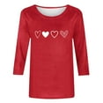thumbnail image 4 of TaTaai Hoodies Shirts for Women Early Fall Long Sleeve Tops Vintage Graphic Outfits Tops Fashion Pullover Tees Gift, 4 of 5