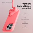 thumbnail image 2 of Funda de silicona líquida Elago compatible con iPhone 15 P, 2 of 5