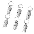 thumbnail image 4 of Miangastore Silver Dog Collar Pendant 6Pcs 0.8x0.8x0.8in Capsule Shape, 4 of 8