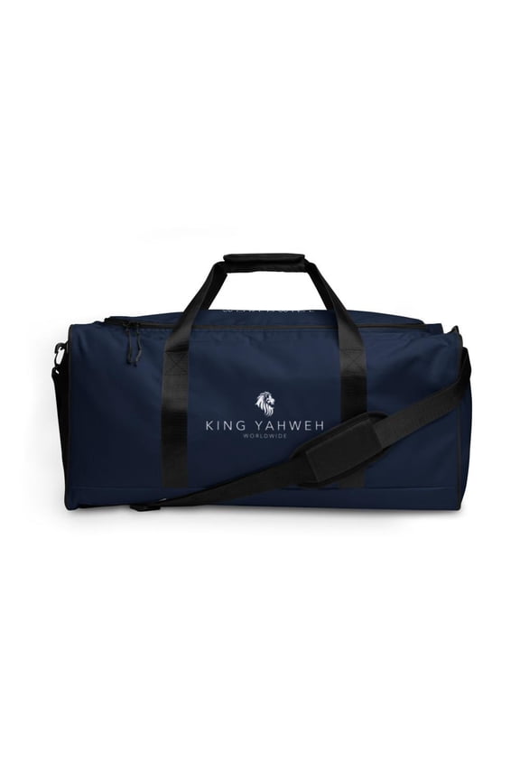 King Yahweh Worldwide Classic Duffle bag (Navy)