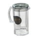 thumbnail image 4 of Jarra de nevera de jarra de agua, versátil transparente fácil de limpiar, hervidor de agua caliente fría de 2200 ml con tapa, té para Ronda negra, 4 of 8