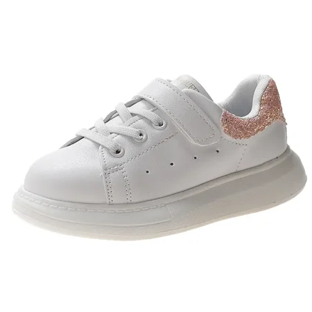

Baby Girls Solid Low Top Lightweight Skate Shoes Girls Sneaker
