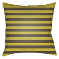 thumbnail image 2 of Surya  20 x 20 x 4 in. Boo Square Throw Pillow - Orange & Gray, 2 of 2