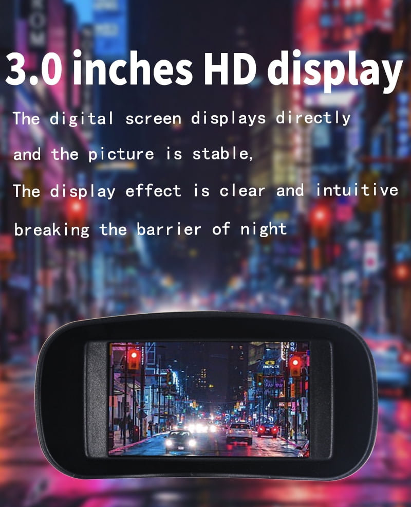 2024 New Night Vision Goggles Binoculars, 12MP Infrared Digital Night Vision Binoculars for Complete Darkness, with 32 GB Memory Card, 3.0" TFT LCD Display, for Outdoor Night Hunting
