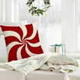 thumbnail image 5 of Antqov Red Christmas Pillow Covers, Soft Throw Pillow Covers 18x18" Snowflake Pillow Case for Indoor Outdoor Couch Sofa Holiday Decorations, 5 of 6
