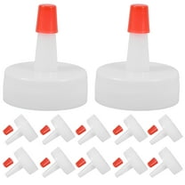 TINKSKY FRCOLOR 20pcs Upside Down Bottle Dispenser Cap for Easy Dispensing and Finish Bottle Cap