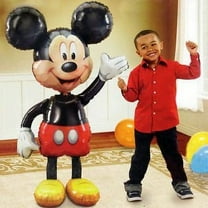 Jumbo Birthday Foil Balloon Mickey Mouse Airwalker 52" Decoration Party Supplies