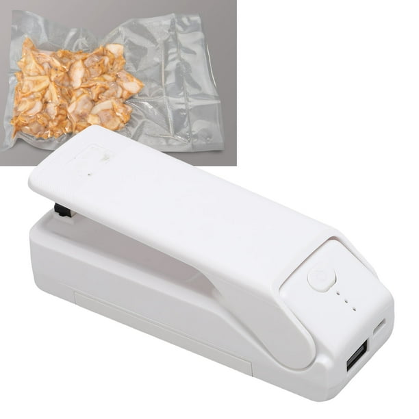 El Sellador Portátil De Bolsas Con Chips De Mano, 1200 MAh Mantiene La Comida Fresca, Mini Sellador De Bolsas Para Cocina