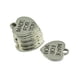 thumbnail image 3 of 50 piezas al por mayor con forma de de amor HECHO DIY colgante haciendo hallazgos para collar pendientes colgantes, 3 of 6