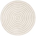thumbnail image 2 of Safavieh Easy Care Beckah Geometric Machine Washable Area Rug, Gray/Ivory, 4' x 4' Round, 2 of 7