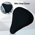thumbnail image 4 of 6 Colors 3D Soft Cycling Cushion Cycling Silicone Seats Bicycle Saddle Breathable Saddles Bike Seat Cover ROSE, 4 of 8