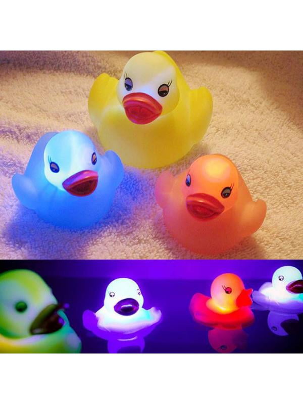 Mini Letter O Rubber Bud Duck Mini Alphabet Bath Toy Collectable Novelty Gift 