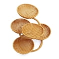 thumbnail image 1 of Soporte para frutero, cesta para servir en forma de rejilla, contenedor de almacenamiento liviano, multiusos, resistente, soporte para bocadillos para, 1 of 7