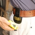 thumbnail image 4 of TOURBON Genuine Leather Tape Measure Holster Belt Carry Metal Clip- Color Options, 4 of 8