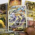 thumbnail image 2 of DIY Hot Sale Cards Mewtwo Vstar Groudon Kyogre Arceus Charizard Lugia Giratina Rayquaza English Pokémon Vmax Metal Card, 2 of 5