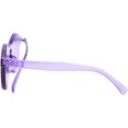 thumbnail image 6 of FEISEDY Stylish Round Transparent Lens Rimless Frame Sunglasses B1895, 6 of 8