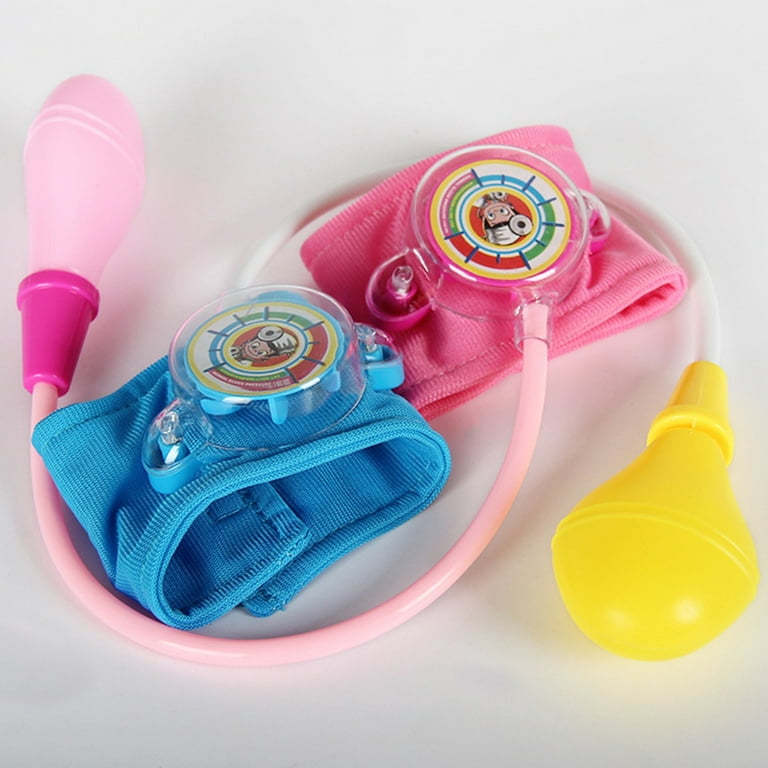 Children's Simulation Mini Family Doctor Nurse Blood Pressure Monitor  Medical Boys And Girls Fun Games Role-playing Toys