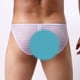 thumbnail image 3 of Braguitas transparente a rayas elásticas Calzoncillos con bolsa Lencería para hombres 2XL Macarena ropa interior de los escritos de los hombres, 3 of 8