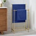 thumbnail image 3 of BELIZZI HOME Ultra Soft 3 Pack Cotton Towel Sets - 1 Pc Bath Towel 28x55 inch, 1 Pc Hand Towel 16x24 inch & 1 Pc Wash Coth 12x12 inch. For Everyday Use, Compact & Light Weight - Navy Blue, 3 of 6