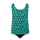 thumbnail image 4 of Trajes de baño Bouanq Tankini para mujer, traje de baño de dos piezas con control de abdomen, talla grande, 4 of 5