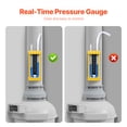thumbnail image 6 of VEVOR 6 to 4.5 inch Radon Fan Installation Kit, Quiet 380CFM Radon Mitigation Fan System Kit with 2 Couplers, Pressure Indicator, Waterproof Inline Duct Fan Exhaust Fan for Indoor Outdoor Ventilation, 6 of 9