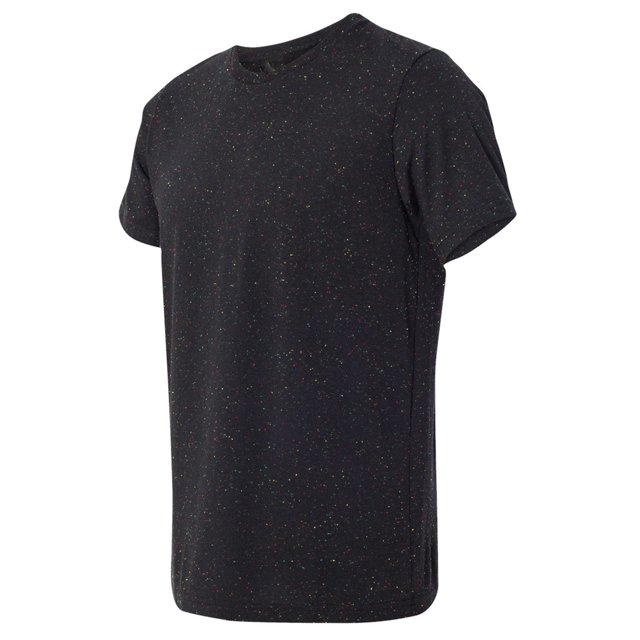 Gravity Threads Uni Speckled Design Camisa de algodón poli, negro Gravity Threads Camiseta de manga corta