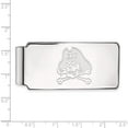 thumbnail image 2 of 10K White Gold 10Kw Logoart East Carolina University Money Clip (53 X 24) Made In United States 1w021ecu, 2 of 5