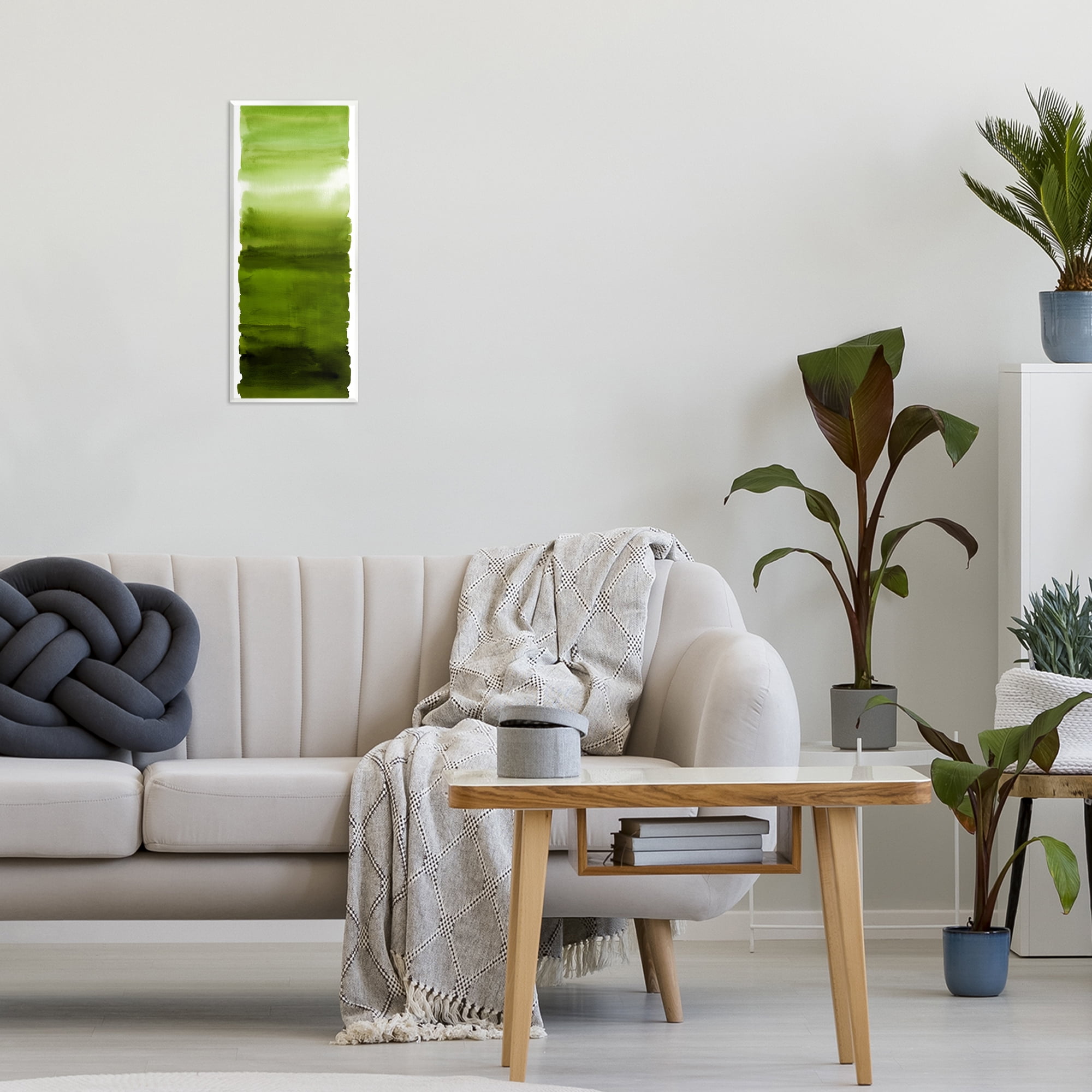 Stupell Industries Green Blend Gradient Wall Plaque Art, design by Allie Corbin