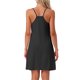 thumbnail image 3 of Camisón de mujer sin mangas con tirantes de espagueti, vestido de dormir, lencería, quimono, camiseta de noche con bolsillos, XL negro, 3 of 6