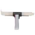 thumbnail image 3 of Serial Port Adapter Baffle, Stable  Compatibility Motherboard Baffle Serial Port Header 9-pin Connector Serial Port Header  For Adding A 9-pin COM Port, 3 of 8