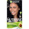 Garnier Nutrisse Nourishing Hair Color Creme, 11 Blackest Black