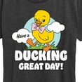 thumbnail image 3 of Instant Message - Ducking Great Day  - Women's Short Sleeve Graphic T-Shirt, 3 of 6