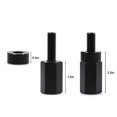 thumbnail image 4 of 4-Pack Aluminum Alloy Black Seat Risers with Gaskets - Compatible Replacement for Can Am X3, 4 of 6
